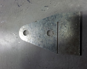 Bracket spring anti perch